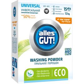 Стиральный порошок Alles GUT! Eco Универсальный 1.5 кг (4820189880158)
