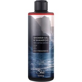 Гель для душа Shik Men Detox System Shower Gel & Shampoo 400 г (4823107607141)