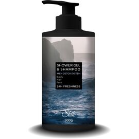 Гель для душу Shik Men Detox System Shower Gel & Shampoo 900 г (4823107609060)