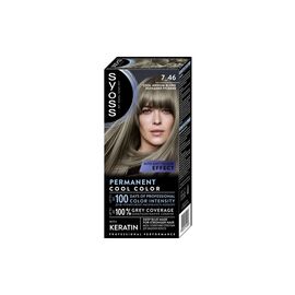 Краска для волос Syoss BL Permanent Coloration 7-46 - Холодный русый (9000101741698)