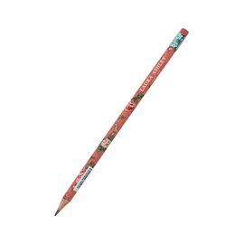 Карандаш графитный Axent LA, Charming круглый, с резинкой, НВ (9009/36-21-A)