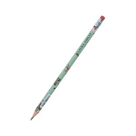 Карандаш графитный Axent LA, Timeless круглый, с резинкой, НВ (9009/36-23-A)