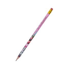 Карандаш графитный Axent OS, Summer круглый, с резинкой, НВ (9009/36-24-A)