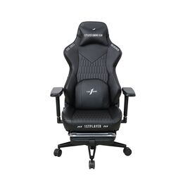 Крісло ігрове 1stPlayer Duke Black (DUKE-FR-BK)