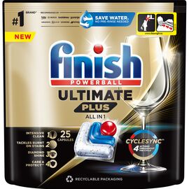 Таблетки для посудомийних машин Finish Ultimate Plus All in 1 25 шт. (5908252010721)