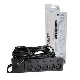 Сетевой фильтр питания Patron SP-1655-USB