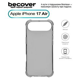 Чехол для мобильного телефона BeCover Anti-Shock Apple iPhone 17 Air Grey (713796)