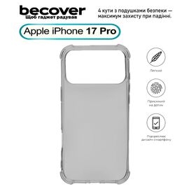 Чехол для мобильного телефона BeCover Anti-Shock Apple iPhone 17 Pro Grey (713798)