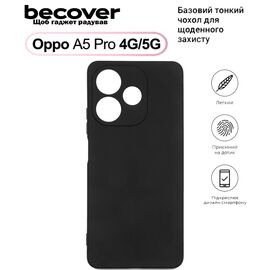 Чехол для мобильного телефона BeCover Silicone Oppo A5 Pro 4G/5G Black (713786)
