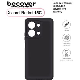 Чехол для мобильного телефона BeCover Silicone Xiaomi Redmi 15С 4G/5G Black (713784)
