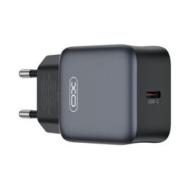 Зарядное устройство XO USB-C PD30W black (L155_Black)