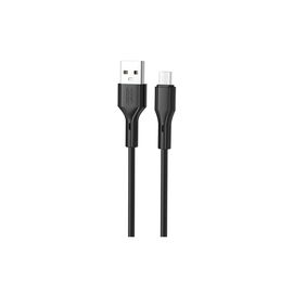 Дата кабель USB 2.0 AM to USB-C 1.0m black XO (NB230_C_Black)