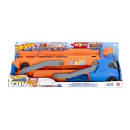 Игровой набор Hot Wheels Грузовик City Молниеносный автотранспортер (HYT83)