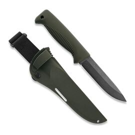Нож Peltonen M07 (N690), без покриття, хакі (FJP259)
