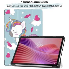 Чехол для планшета BeCover Smart Case Lenovo Tab One / Tab K9 8.7" 2025 (TB305XU/FU) Unicorn (713750)