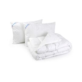 Одеяло Руно набор одеяло 200х220+2 подушки 50х70 из искусственного лебединого пуха (925.139.ЛПУ)