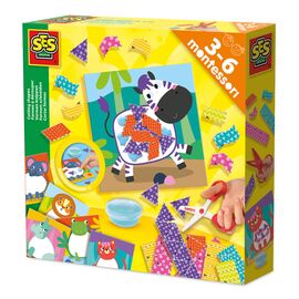 Набор для творчества Ses Creative Montessori Вирізай з тваринками (14061S)