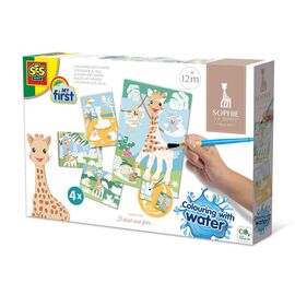 Набор для творчества Ses Creative My first Водні малюнки Жирафа Софі (14490S)