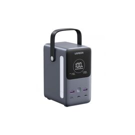 Батарея универсальная Ugreen 48000mAh 300W PD/3.1, зарядка 140W, Led лампа (25286)