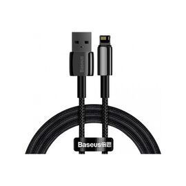 Дата кабель USB 2.0 AM to Lightning 2.0m 2.4A black Baseus (CALWJ-A01)