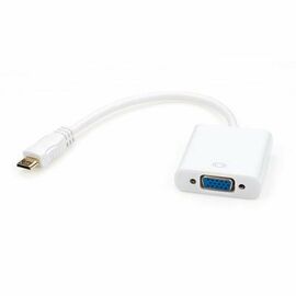 Переходник HDMI C M to VGA F 0.15m Vinga (HDMICMVGAF-01)