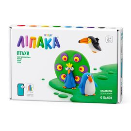 Набір для творчості Lipaka Птахи Пінгвін, павич, тукан (60026-UA01)
