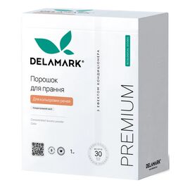 Стиральный порошок DeLaMark Premium Line Color с эффектом кондиционера 1 кг (4820152330970)