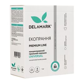 Стиральный порошок DeLaMark Premium Line Universal с эффектом кондиционера 1 кг (4820152330963)