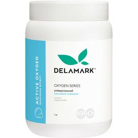Засіб для видалення плям DeLaMark Універсальний кисневий порошок 1 кг (4820152333605)