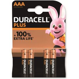 Батарейка Duracell AAA лужні 4 шт. в упаковці (5009421 / 5014213 / 5000394141117)
