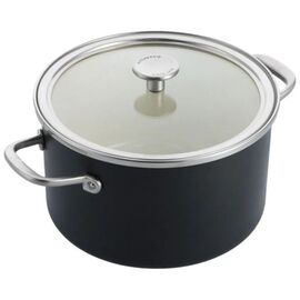 Кастрюля KitchenAid Steel Core 24 см 6 л матовий чорний (CC006001-001)