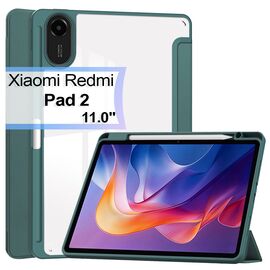 Чохол до планшета BeCover Soft Edge TPU Xiaomi Redmi Pad 2 11.0" Dark Green (713658)