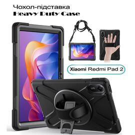 Чохол до планшета BeCover Heavy Duty Xiaomi Redmi Pad 2 11.0" Black (713929)