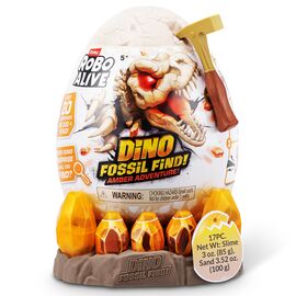 Интерактивная игрушка Pets & Robo Alive сюрприз Янтарные раскопки динозавра (71153)