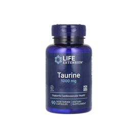 Витаминно-минеральный комплекс Life Extension Таурин, 1000 мг, Taurine, 90 вегетарианских капсул (LEX-18279)