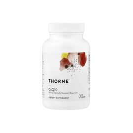 Витаминно-минеральный комплекс Thorne Коэнзим Q10, 100 мг, CoQ10, 60 гелевых капсул (THR-62401)