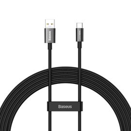 Дата кабель USB 2.0 AM to USB-C 2.0m 65W black Baseus (CAYS001001)