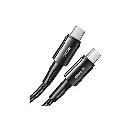 Дата кабель USB-C to USB-C 2.0m 240W Essager (EXCTT3-CGA0G-P)
