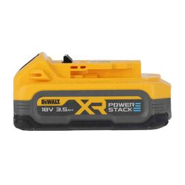 Аккумулятор к электроинструменту DeWALT 18V XR Li-lon PowerStack 3.5Ah, вес 0.54 кг (DCBP318)