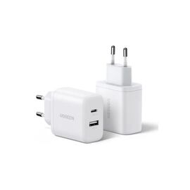 Зарядное устройство Ugreen 1xUSB + 1xUSB-C PD20W X227 white (45310)