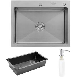 Мийка кухонна Kroner KRPGeburstet-6350HM (CV031452)