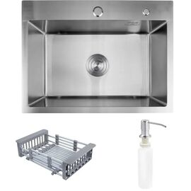 Мийка кухонна Kroner Geburstet-5843HM (CV022801)