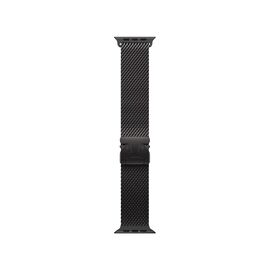 Ремешок для смарт-часов Apple 49mm Black Titanium Milanese Loop - Medium (MXKG3ZM/A)