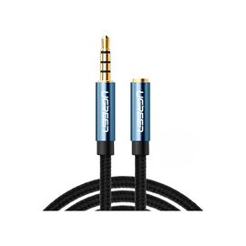 Кабель мультимедийный 3.5mm M to 3.5mm F 1.0m AV118 blue Ugreen (40673)