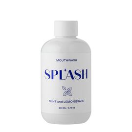 Ополаскиватель для полости рта Splash Mint And Lemongrass Со вкусом мяты и лемонграса 300 мл (4820266832247)