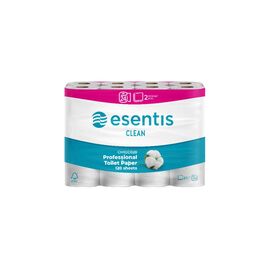 Туалетная бумага Esentis Clean 2 слоя 24 рулона (5944582190429)