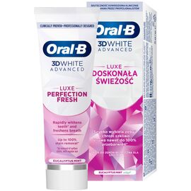 Зубная паста Oral-B 3D White Advanced Luxe Perfection Прохлада мяты и эвкалипта 75 мл (8700216922739)