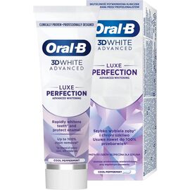Зубная паста Oral-B 3D White Advanced Luxe Perfection Прохлада перечной мяты 75 мл (8700216922784)