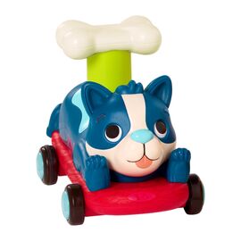 Розвиваюча іграшка Battat Машинка інерційна серії Лапкомобілі - Песик, синій (BX2505Z)