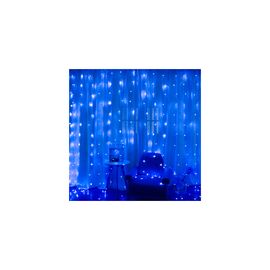 Гирлянда Voltronic Штора Водопад Blue 240 LED, 3*2 м, 220V, прозора (GAR240LED-Blue)